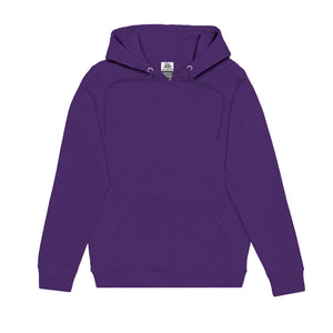 Just Like Hero HERO-2020 unisex pullover hoodie in Purple, front view