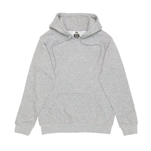 Just Like Hero HERO-2020 unisex pullover hoodie in Sport Grey, front view