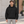 Just Like Hero HERO-2120 Unisex Drop Shoulder Hoodie in Black, lifestyle view on an adult model