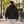 Just Like Hero HERO-2120 Unisex Drop Shoulder Hoodie in Black, back view on an adult model