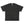 Just Like Hero HERO-300 unisex heavy oversized t-shirt in Acid Black, front view
