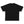 Just Like Hero HERO-300 unisex heavy oversized t-shirt in Black, back view