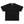 Just Like Hero HERO-300 unisex heavy oversized t-shirt in Black, front view