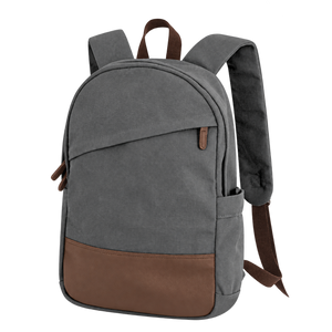 KOI1043 canvas backpack – 13l in Faded Grey