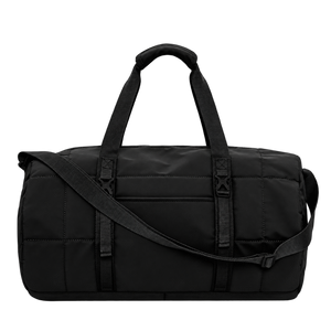 KOI1808 matte quilted barrel duffel – 27l in Onyx