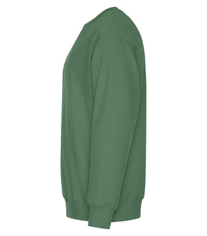 KOI KOI2240 Element CFF Crewneck Sweatshirt side view - Balsam Green