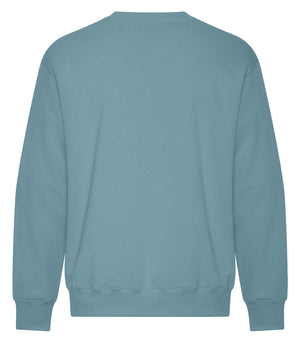 KOI KOI2240 Element CFF Crewneck Sweatshirt back view - Blue Mist