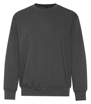 KOI KOI2240 Element CFF Crewneck Sweatshirt angle view - Charcoal Heather Grey
