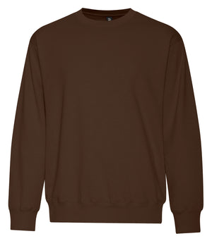 KOI KOI2240 Element CFF Crewneck Sweatshirt angle view - Coffee Brown