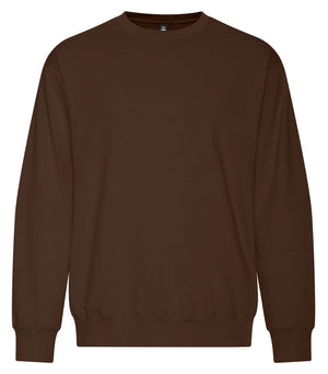 KOI KOI2240 Element CFF Crewneck Sweatshirt front view - Coffee Brown