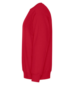 KOI KOI2240 Element CFF Crewneck Sweatshirt side view - Scarlet Red