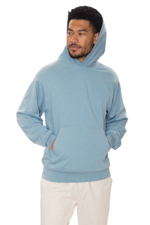 KOI KOI2250 Element CFF Pullover Hoodie model view - Blue Mist