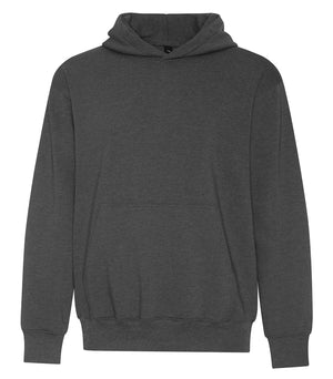KOI KOI2250 Element CFF Pullover Hoodie angle view - Charcoal Heather Grey