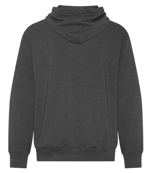 KOI KOI2250 Element CFF Pullover Hoodie back view - Charcoal Heather Grey