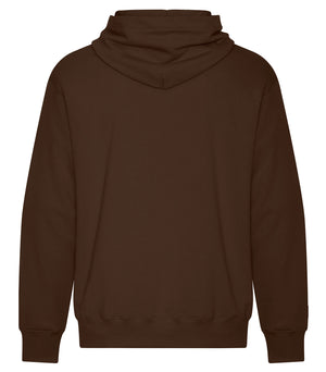 KOI KOI2250 Element CFF Pullover Hoodie back view - Coffee Brown