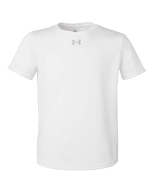 Under Armour 1377487 White/ Mod Grey — front view