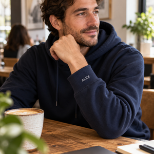 Embroidered - Names & Numbers - Bring Your Own Apparel — premium lifestyle service mockup 1