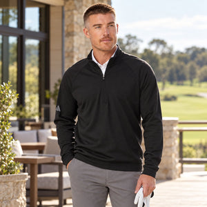 Club Quarter-Zip Pullover — premium lifestyle photography
