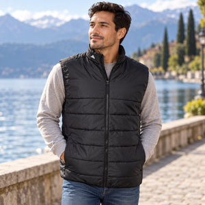 Puffer Vest — premium lifestyle photography