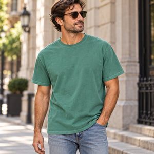 Comfort Colors 1717 custom heavyweight T-shirt by Lucky Monkey