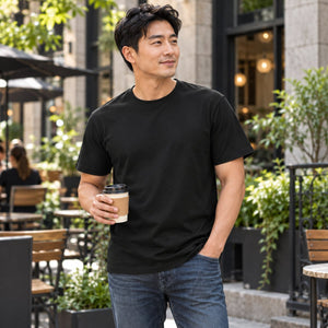 CSW 24/7 S05610 custom adult cotton T-shirt by Lucky Monkey