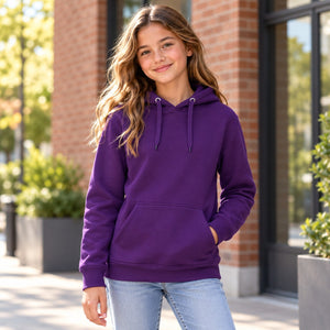 CSW 24/7 L0550Y custom youth pullover hoodie by Lucky Monkey