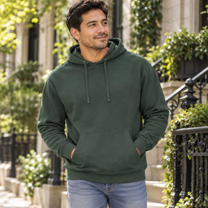Midweight Hooded Sweatshirt — premium lifestyle photography