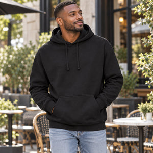 Unisex Pullover Hoodie — premium lifestyle photography