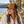 Richardson 112 Snapback Trucker Cap in Caramel / Black, lifestyle view