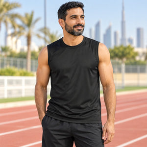 Zone Performance Muscle T-Shirt — premium lifestyle photography