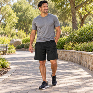 Zone Performance Shorts With Pockets — premium lifestyle photography