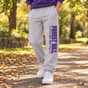 Forest Hill - Unisex Sweatpants — premium lifestyle photograph with original Forest Hill design