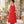 Full-Length Apron with Pouch Pocket shown in use, with a blank area for custom decoration