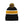 CX2 H08080 Hat Trick toque in Black/Gold/White — product photo