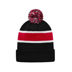CX2 H08080 Hat Trick toque in Black/Red/White — product photo