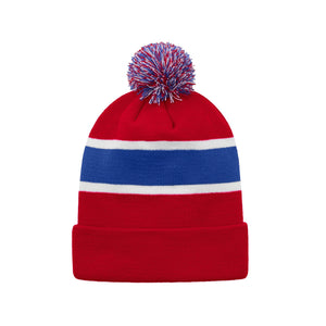 CX2 H08080 Hat Trick toque in Red/Blue/White — product photo
