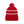 CX2 H08080 Hat Trick toque in Red/White — product photo