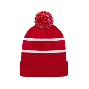 CX2 H08080 Hat Trick toque in Red/White — product photo
