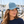 KOI® KOI® Matte 5-Panel Trucker Cap – KOI1836 in Blue Mist/Bone, lifestyle view