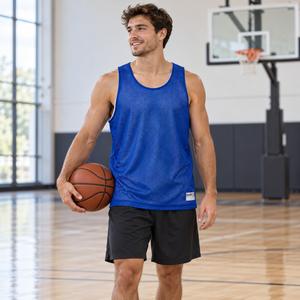 CX2 S04480 Reverse Performance Reversible Mesh Tank Top — lifestyle photo