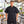 Ten Studded Front Chef Short Sleeve Coat shown in use, with a blank area for custom decoration