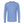 M&O 3520 Poly-Blend Long Sleeve T-Shirt in Heather Blue, front view
