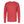 M&O 3520 Poly-Blend Long Sleeve T-Shirt in Heather Red, front view