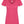 M&O 3542 Women's Deluxe Blend V-Neck T-Shirt in Heather Fuchsia, supplier front view