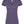 M&O 3542 Women's Deluxe Blend V-Neck T-Shirt in Heather Purple, supplier front view