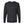 M&O 4501 Fine Jersey Long Sleeve T-Shirt in Heather Graphite, front view
