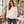 M&O 4501 Fine Jersey Long Sleeve T-Shirt in Natural, lifestyle view