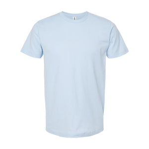M&O 4502 Fine Jersey T-Shirt in Baby Blue, front view