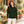 M&O 4820 Unisex Gold Soft Touch Long Sleeve T-Shirt, Forest Green lifestyle view