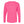 M&O 4820 Unisex Gold Soft Touch Long Sleeve T-Shirt in Neon Pink, front view